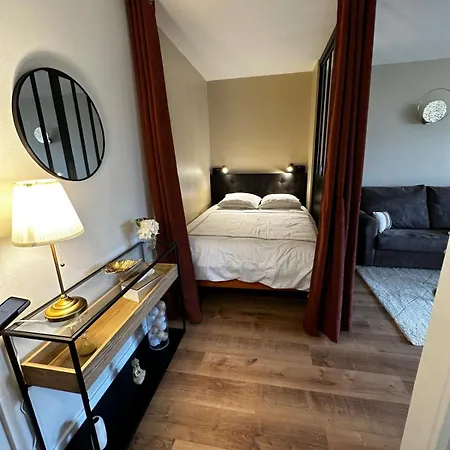Apartmán Le Monet Proche Bordeaux Avec Balcon Wifi & Place De Parking Prive Prox Tram Et Aeroport