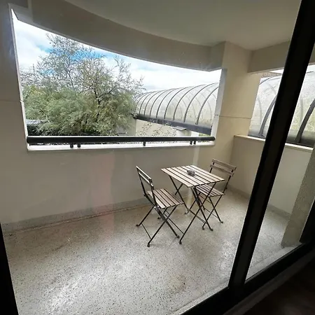 Le Monet Proche Bordeaux Avec Balcon Wifi & Place De Parking Prive Prox Tram Et Aeroport Διαμέρισμα